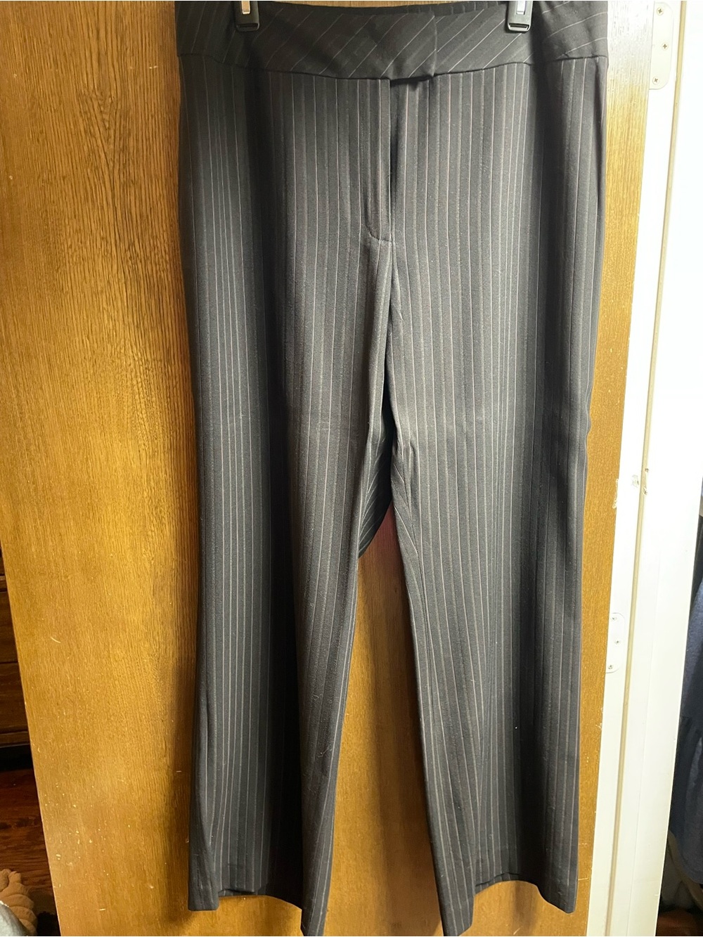 Alfani Black with Pink Pinstripe Dress Pants